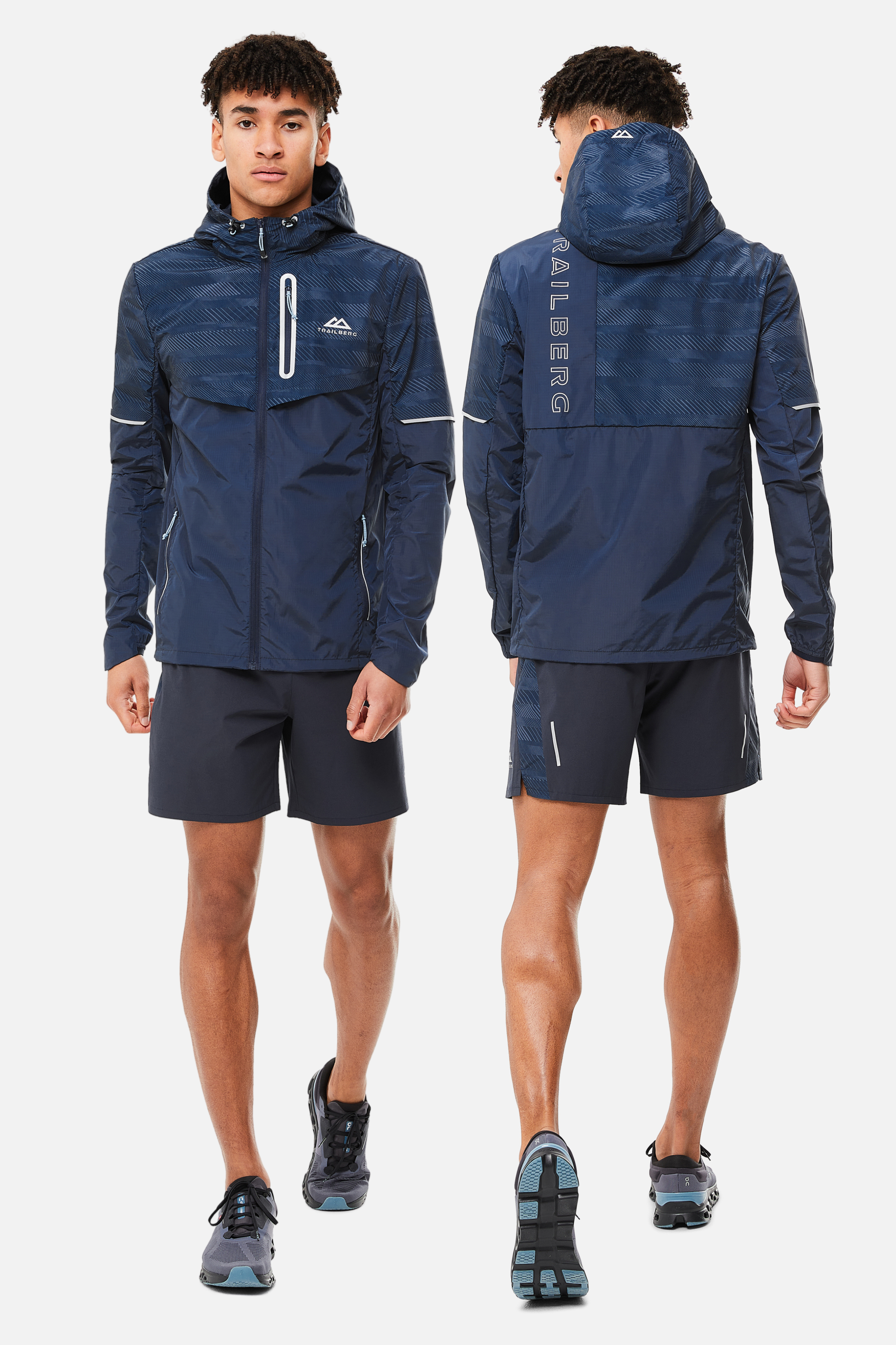 RACER 2.0 HOOD TWINSET - NAVY