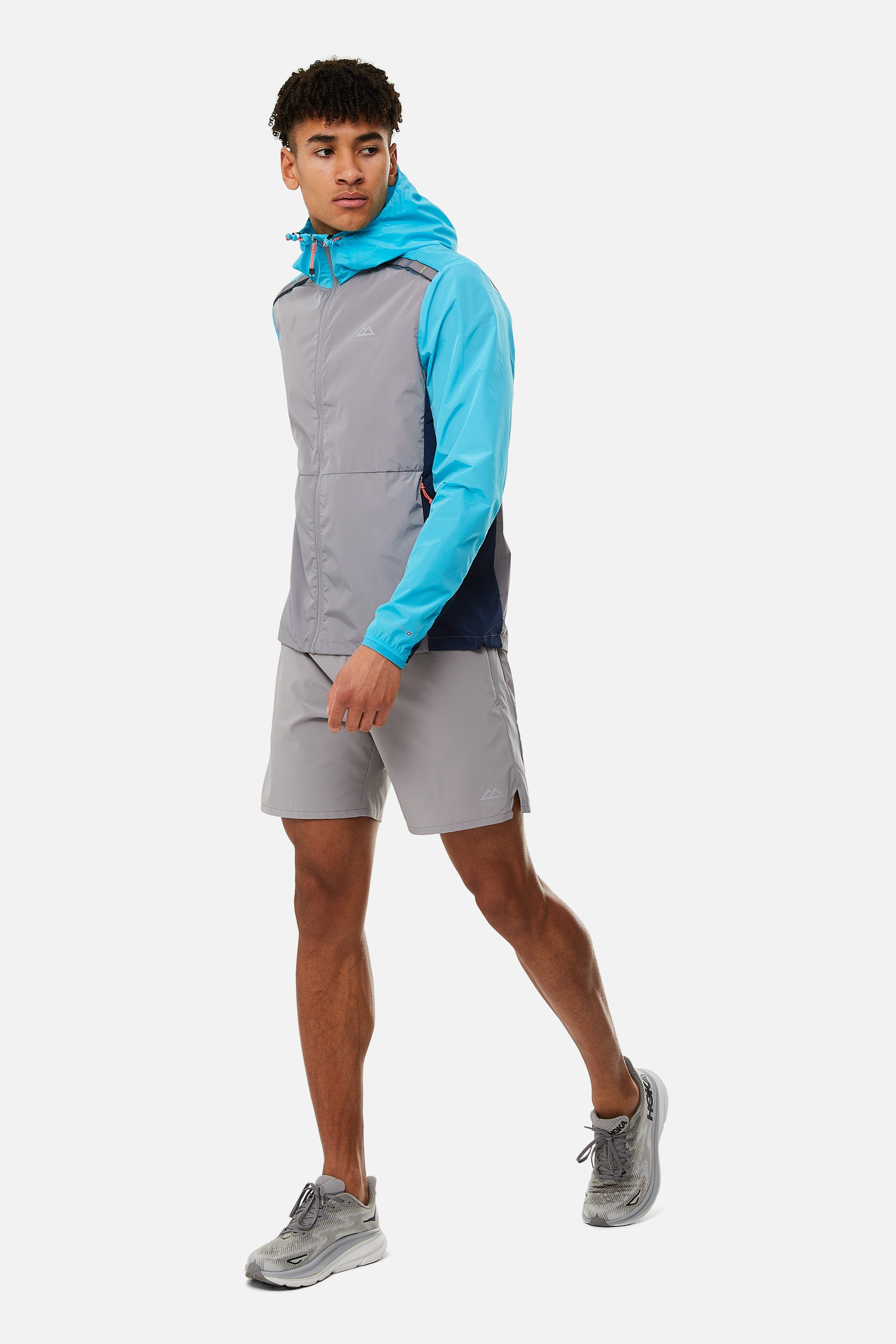 TRIATHLON 2.0 WINDBREAKER TWINSET - GREY/BLUE