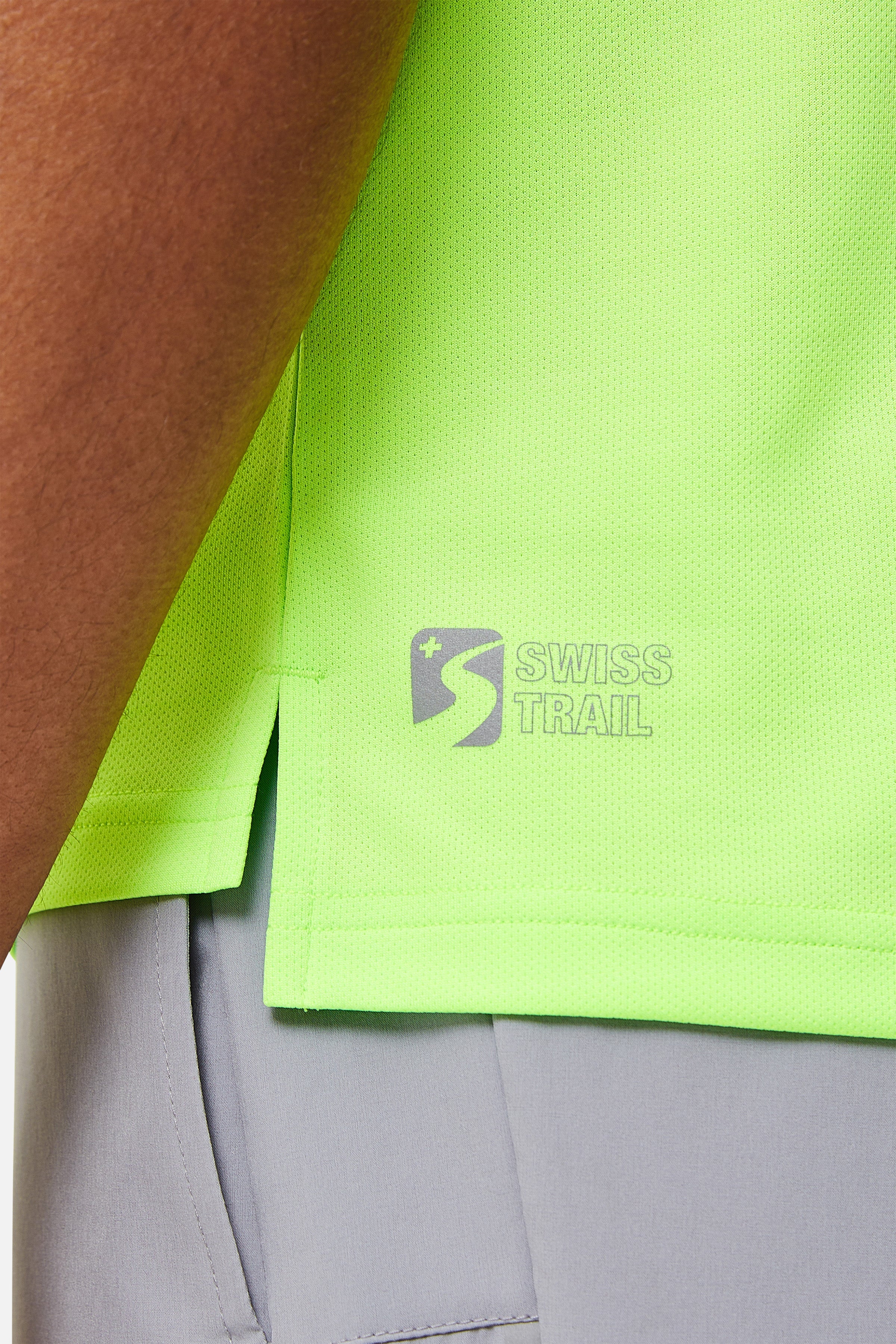 TRIATHLON TEE - NEON LIME