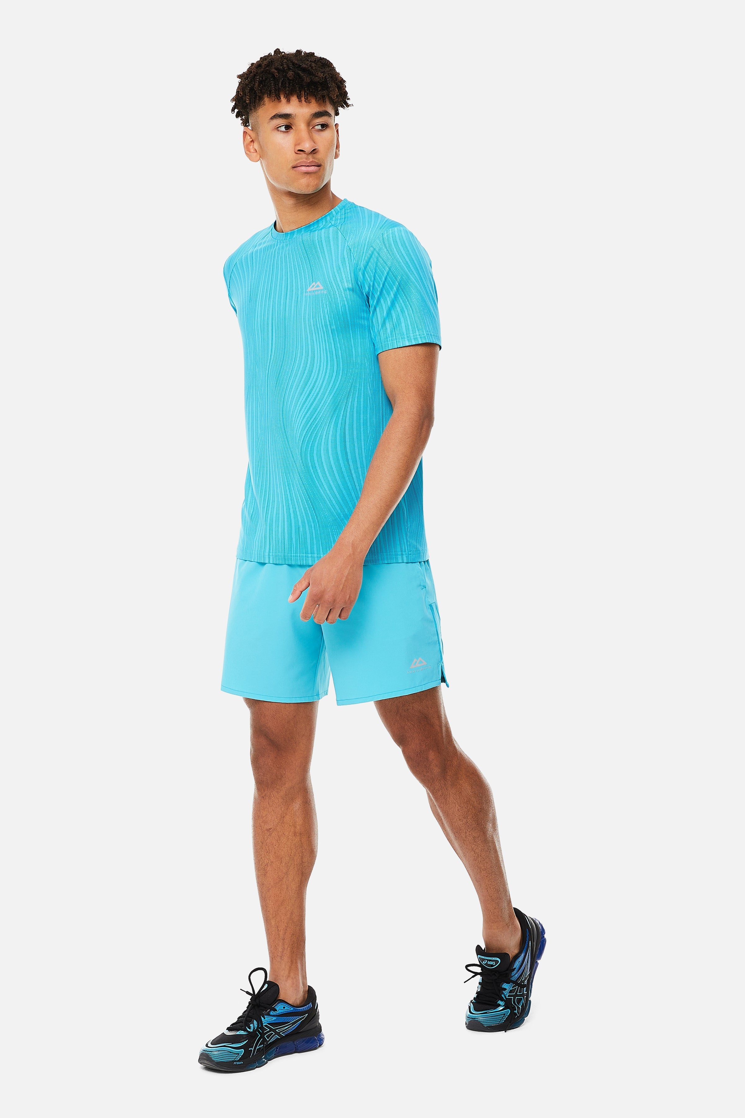 VERTEX TEE - TEAL