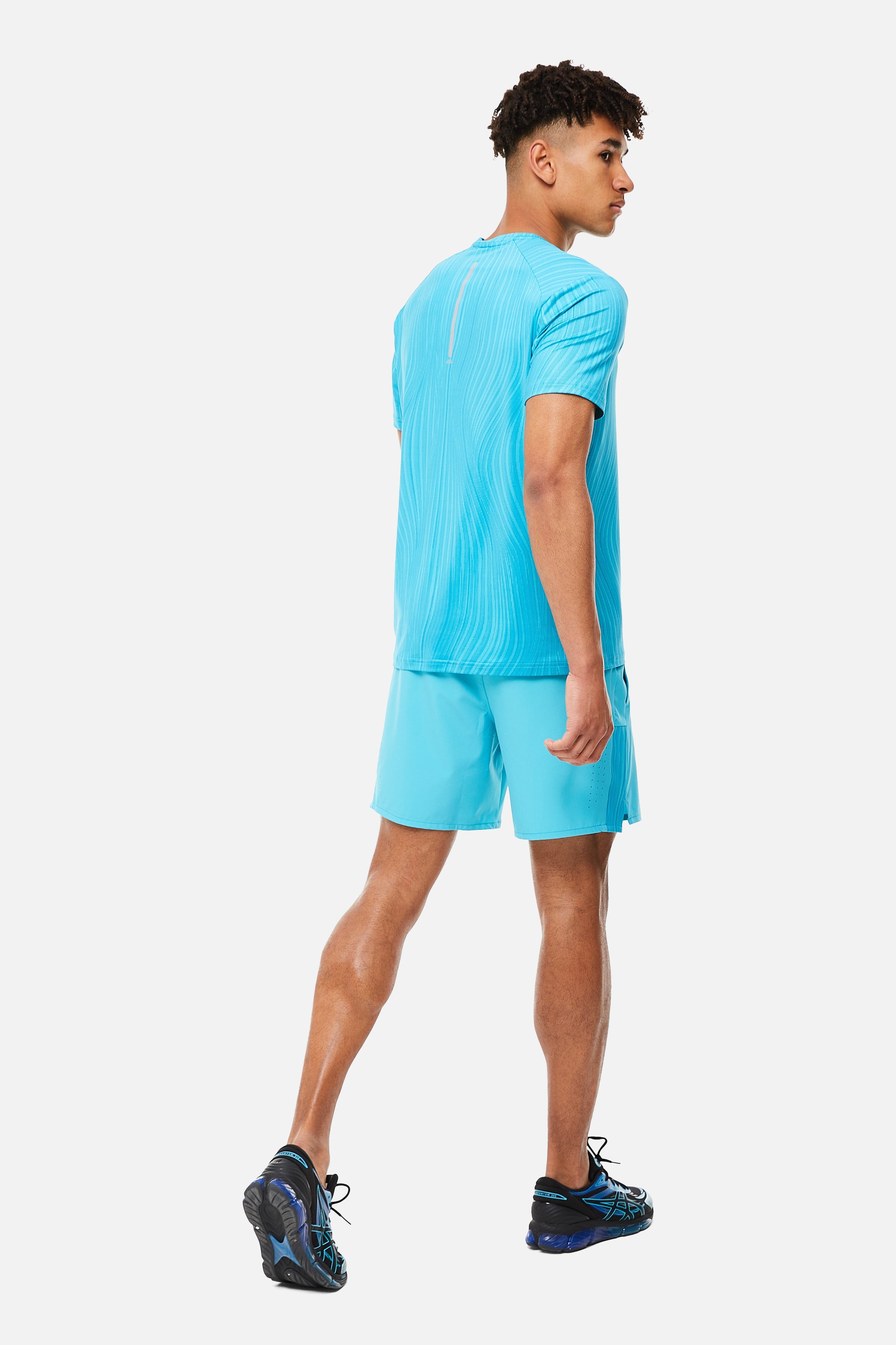 VERTEX TEE - TEAL