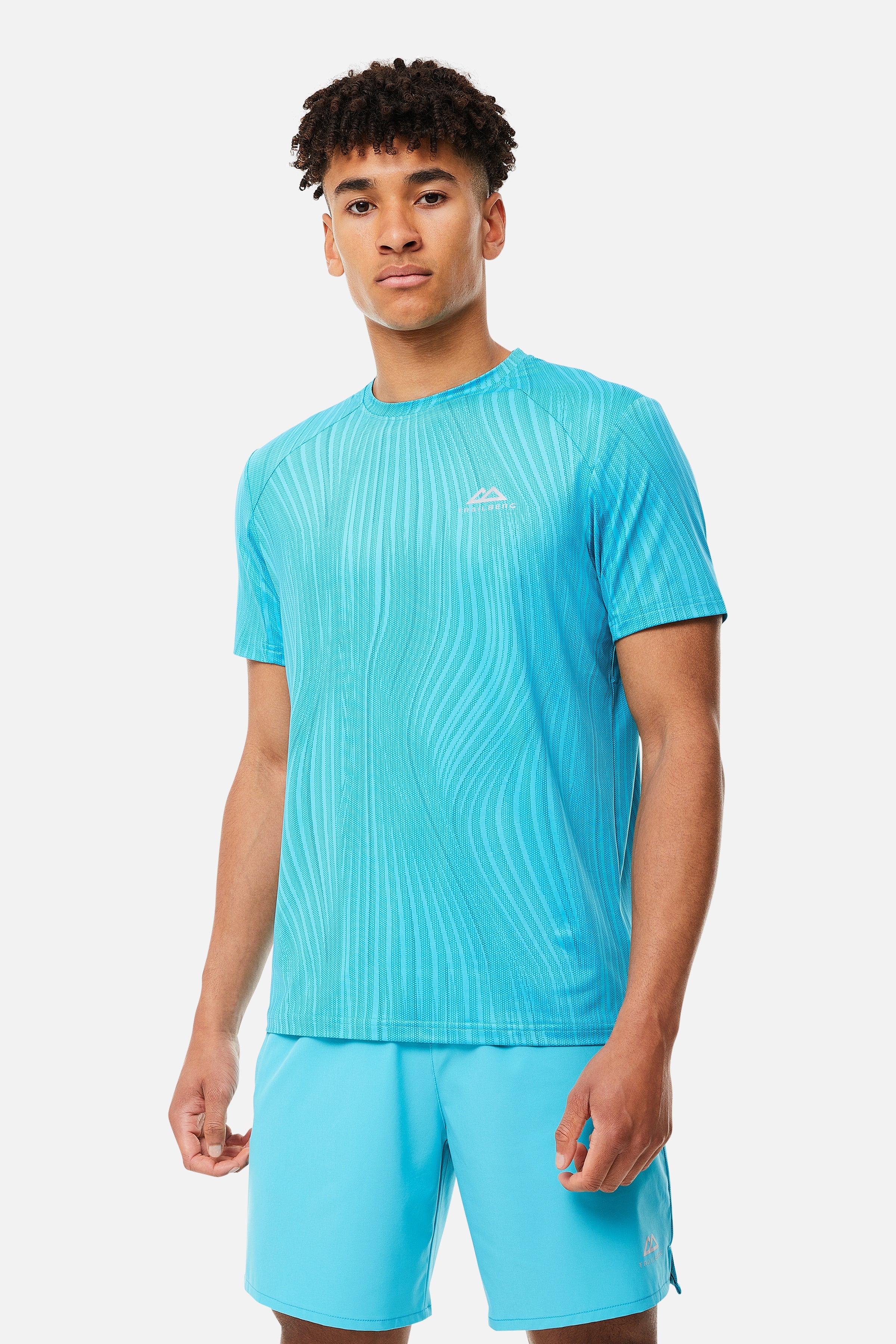 VERTEX TEE - TEAL