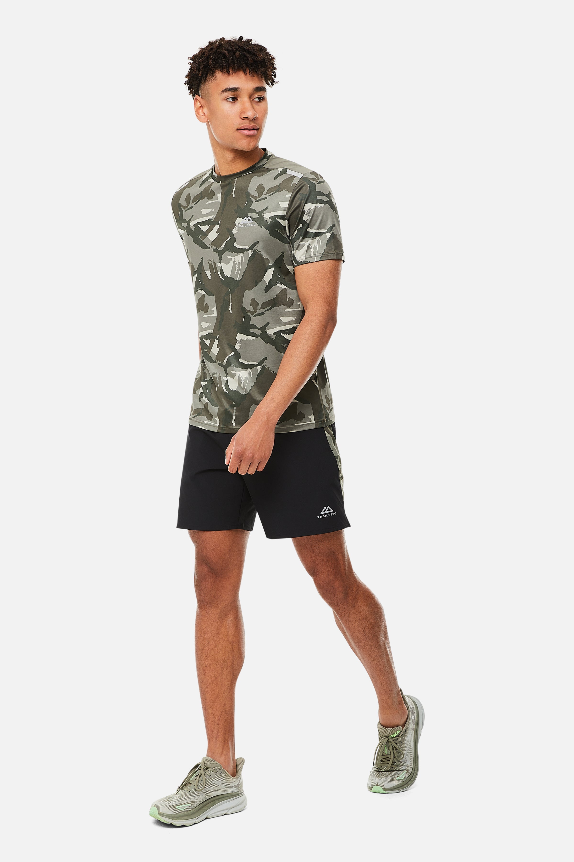 TRIATHLON SHORT - GREEN CAMO