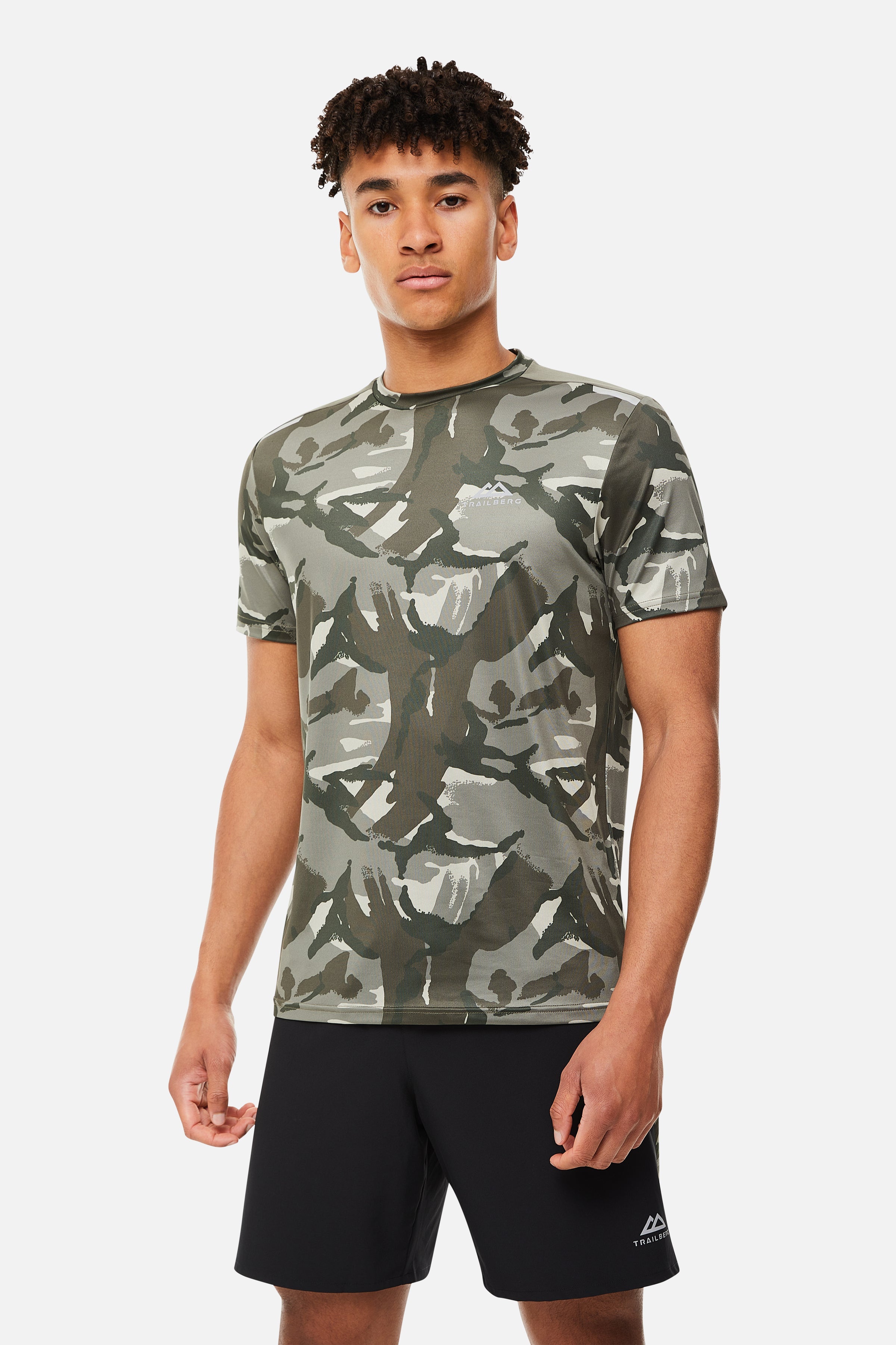 CLOUD SS24 TEE - GREEN CAMO