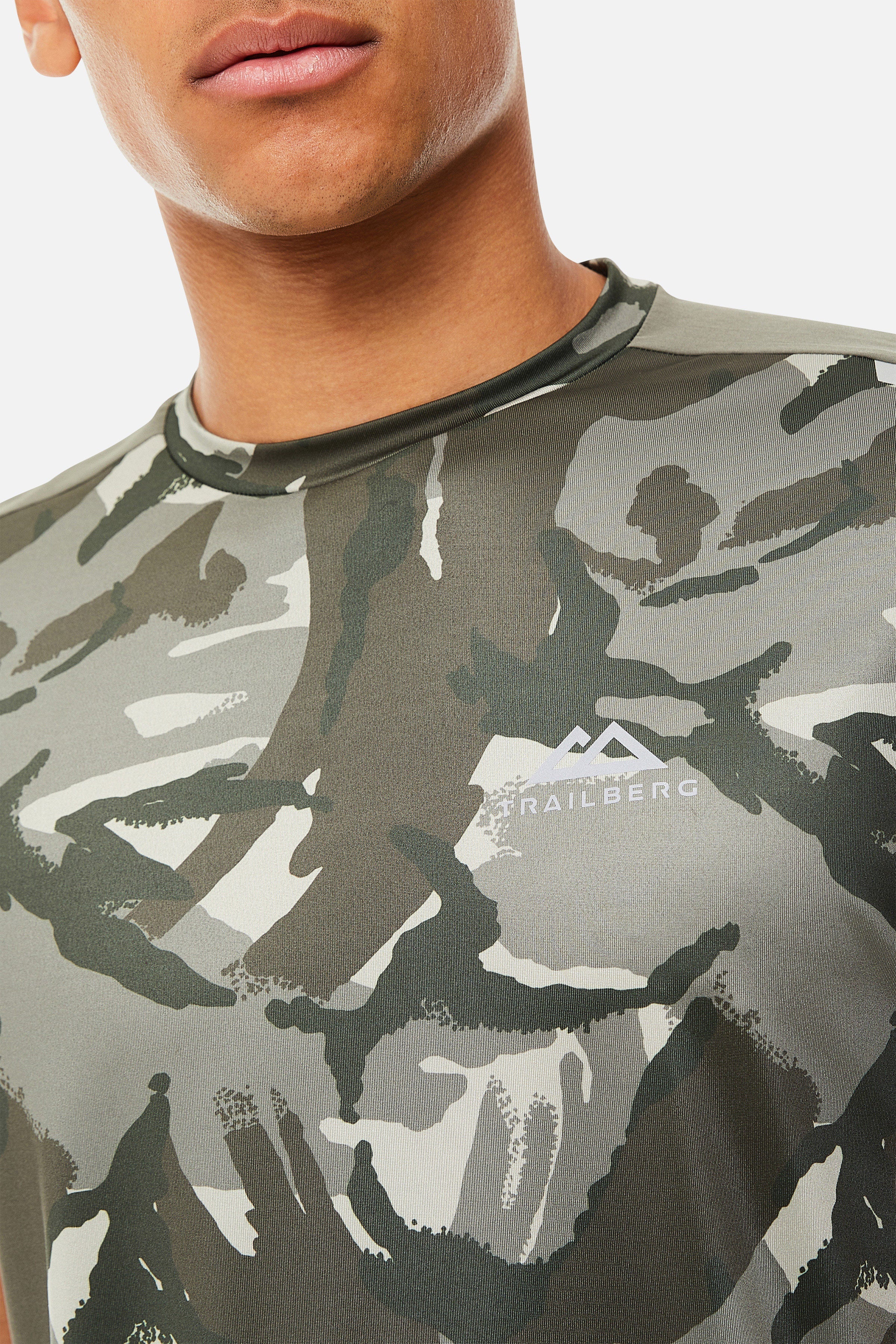 CLOUD SS24 TEE - GREEN CAMO