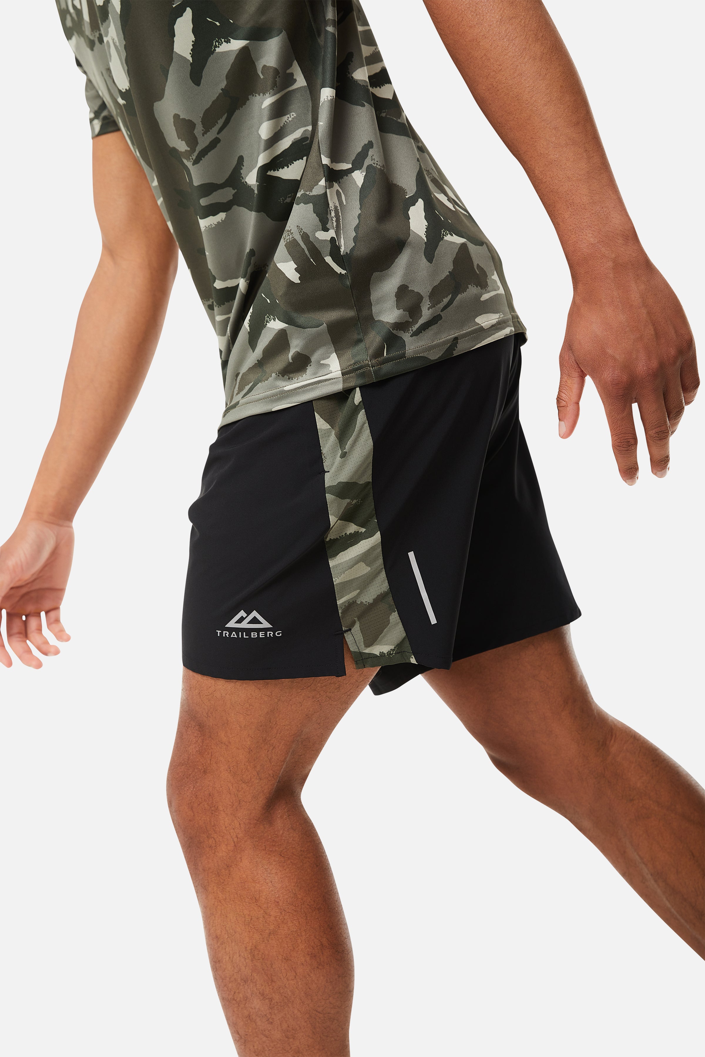 TRIATHLON SHORT - GREEN CAMO