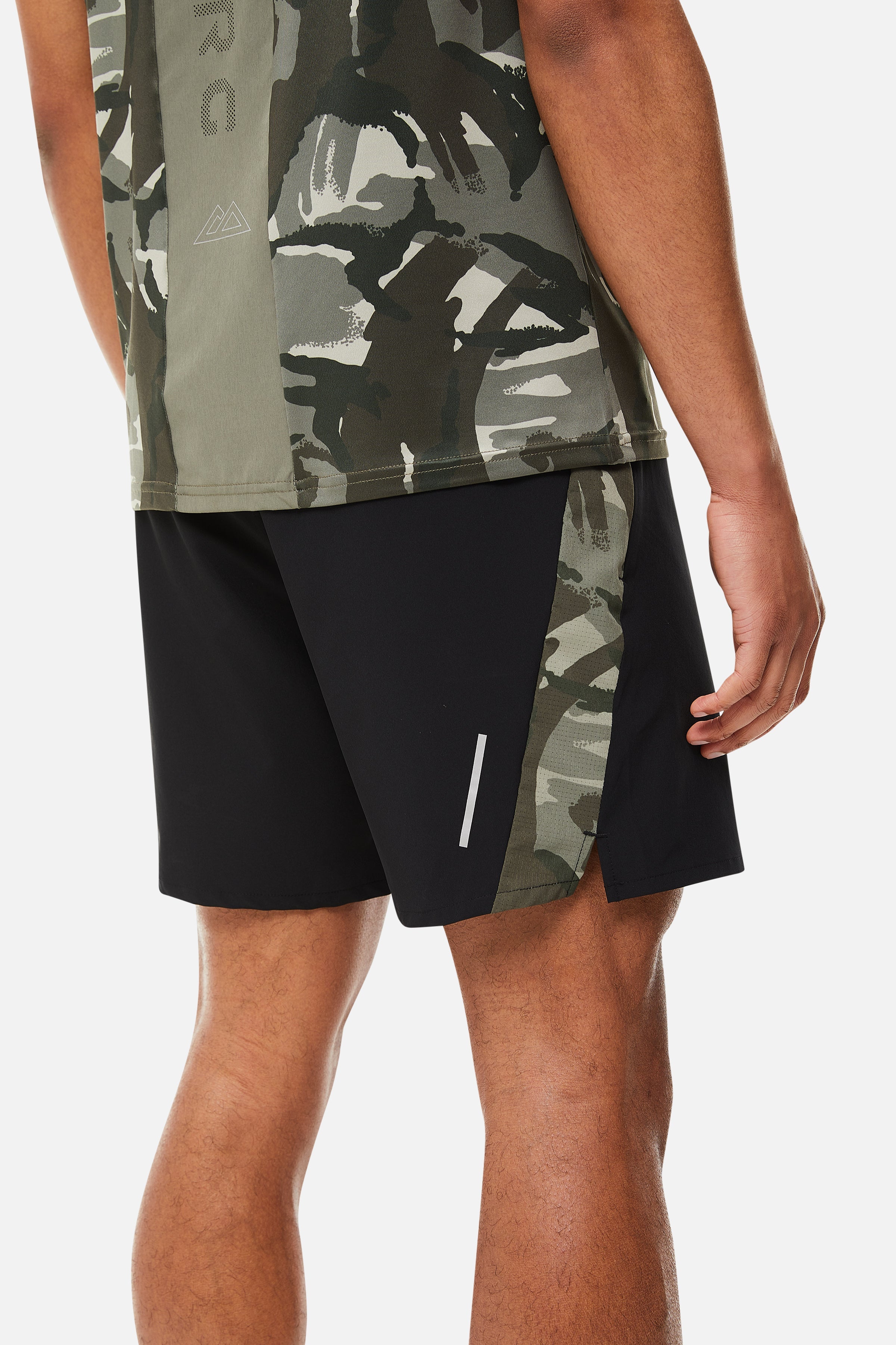 TRIATHLON SHORT - GREEN CAMO