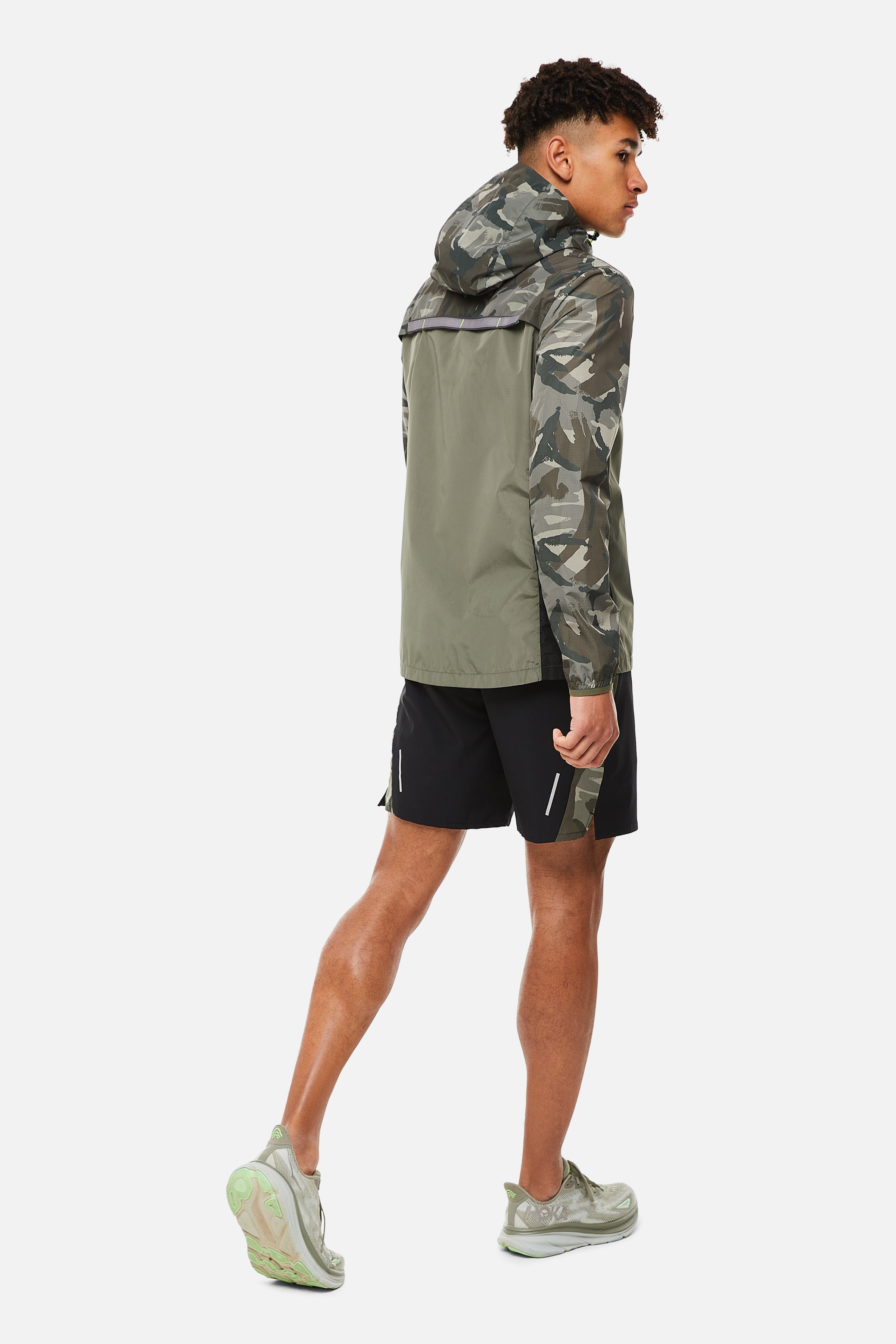 TRIATHLON WINDBREAKER - GREEN CAMO