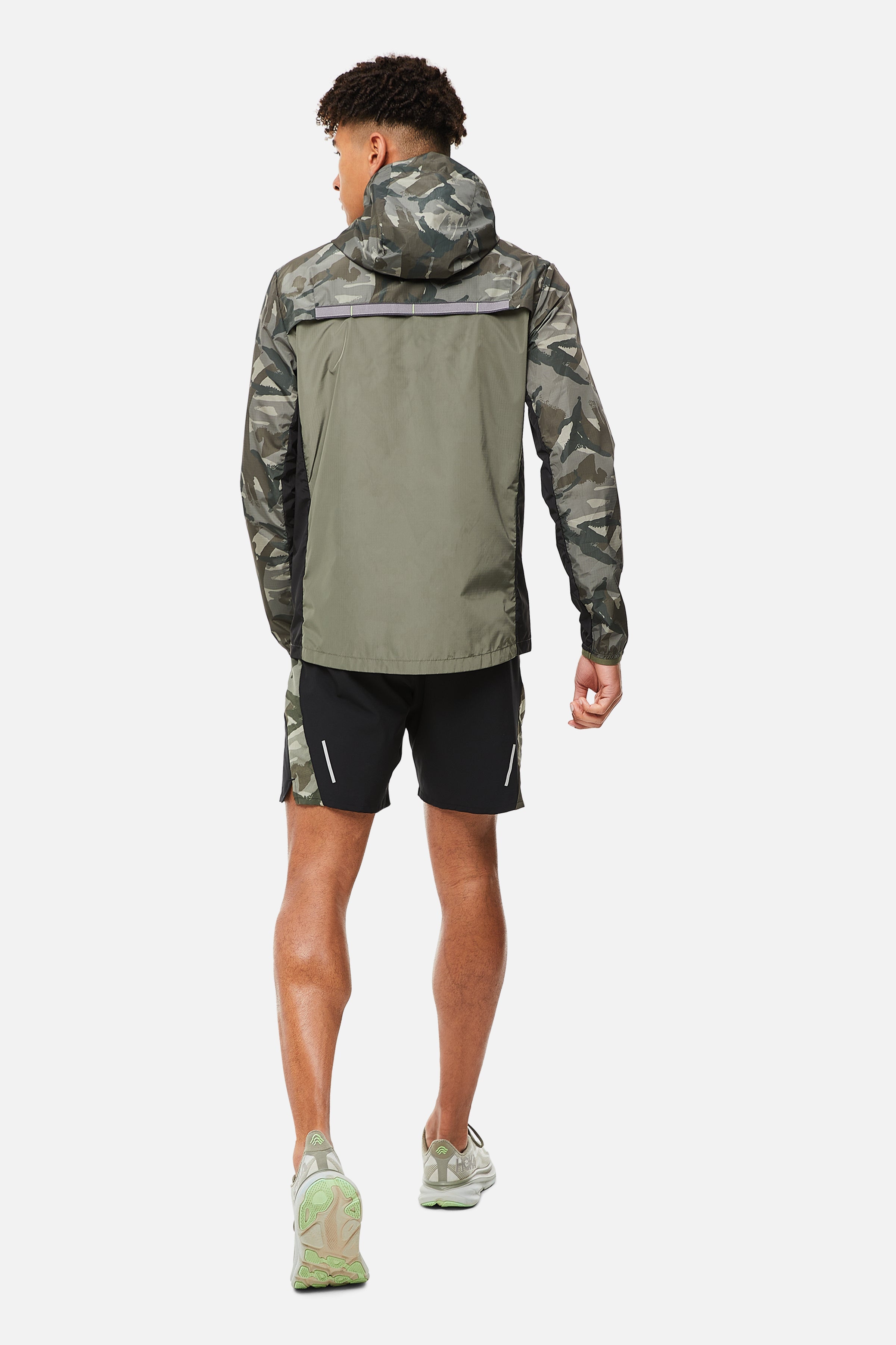 TRIATHLON WINDBREAKER - GREEN CAMO