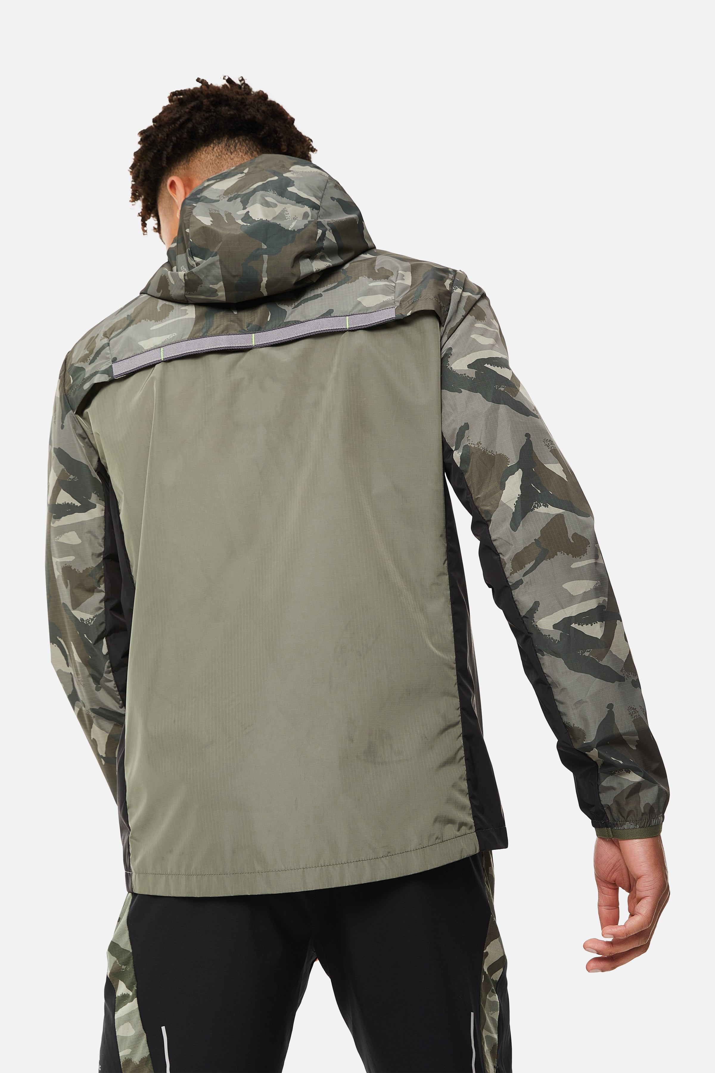 TRIATHLON WINDBREAKER - GREEN CAMO