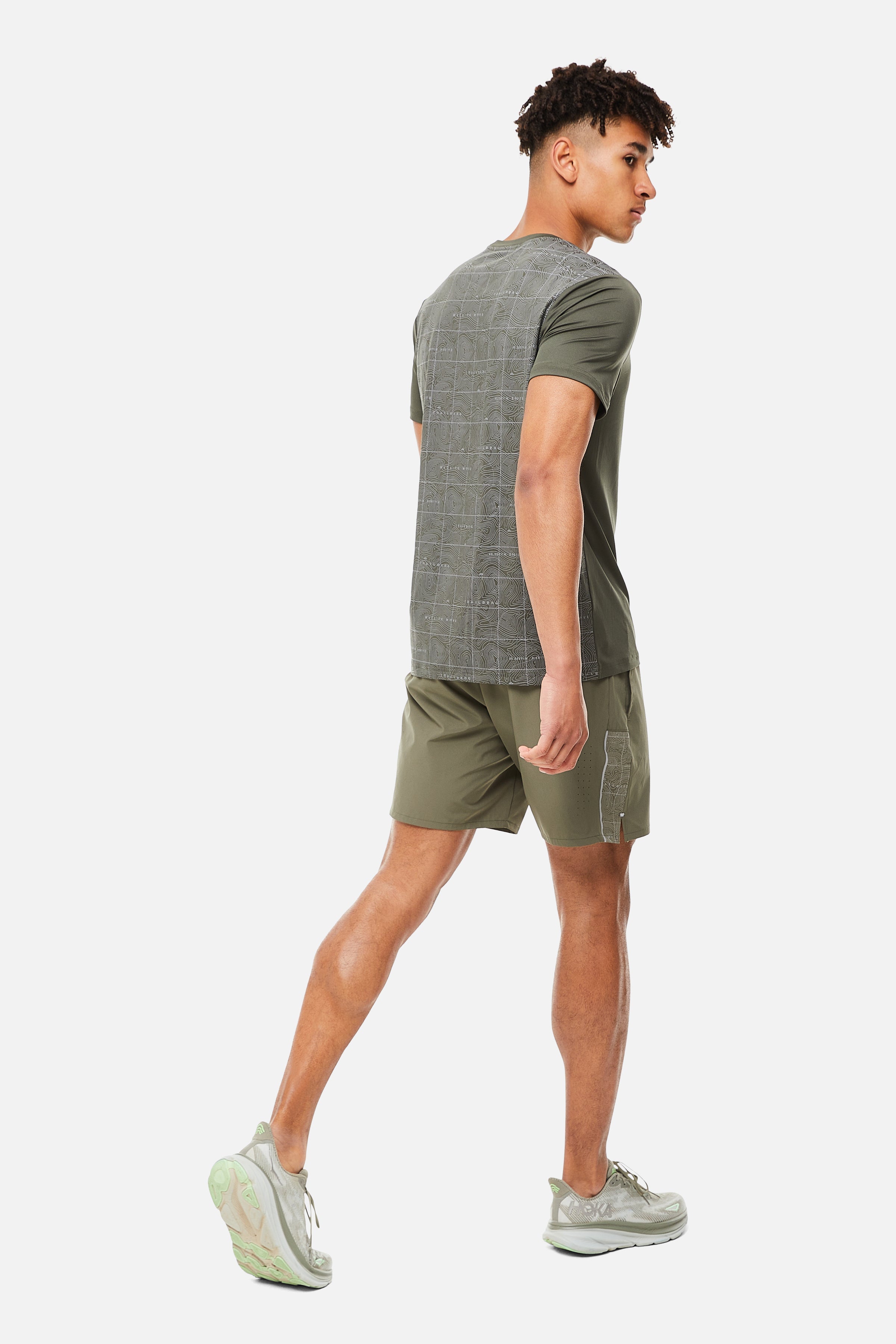 FLIGHT TOPOGRAPH SHORT - KHAKI