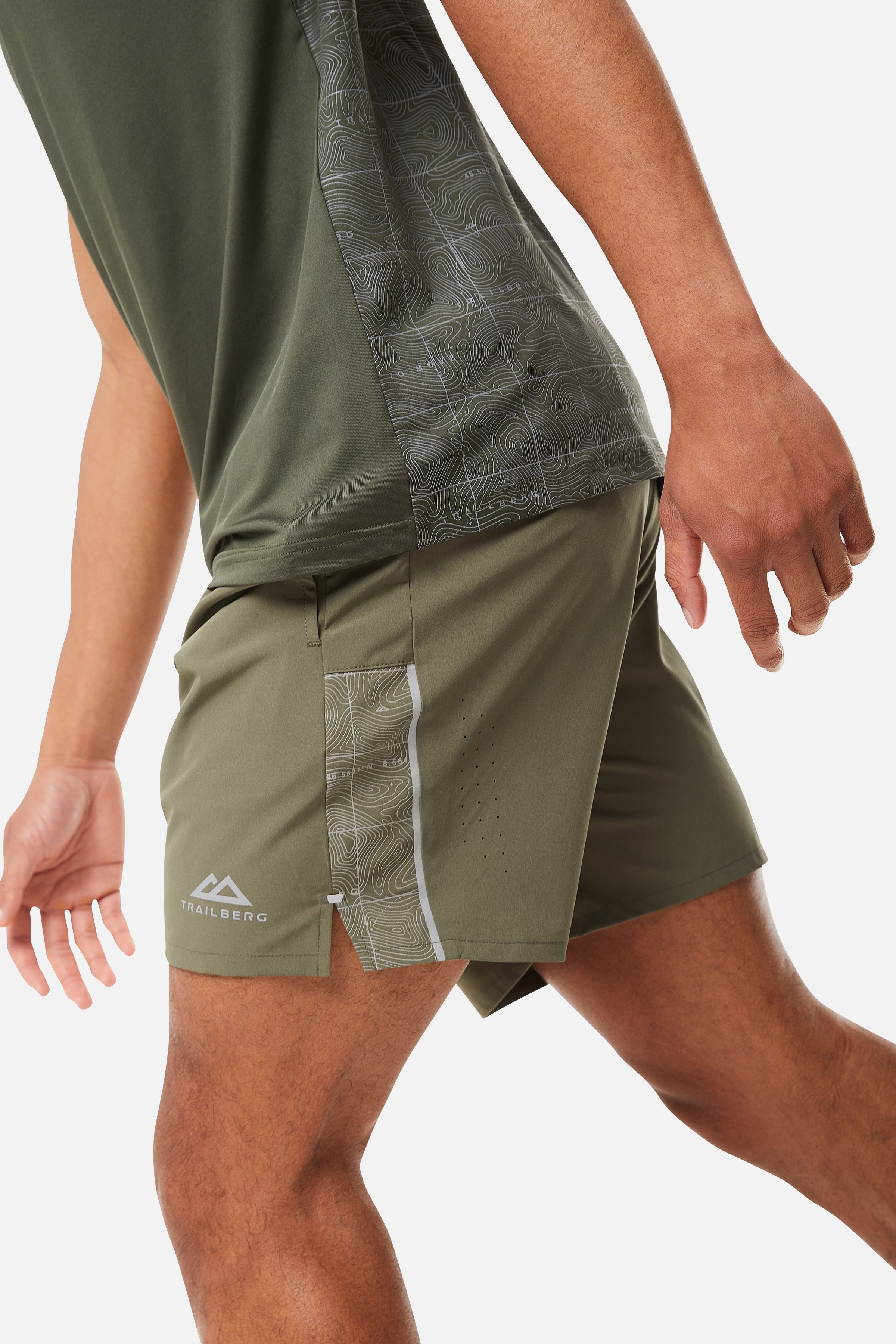 FLIGHT TOPOGRAPH SHORT - KHAKI