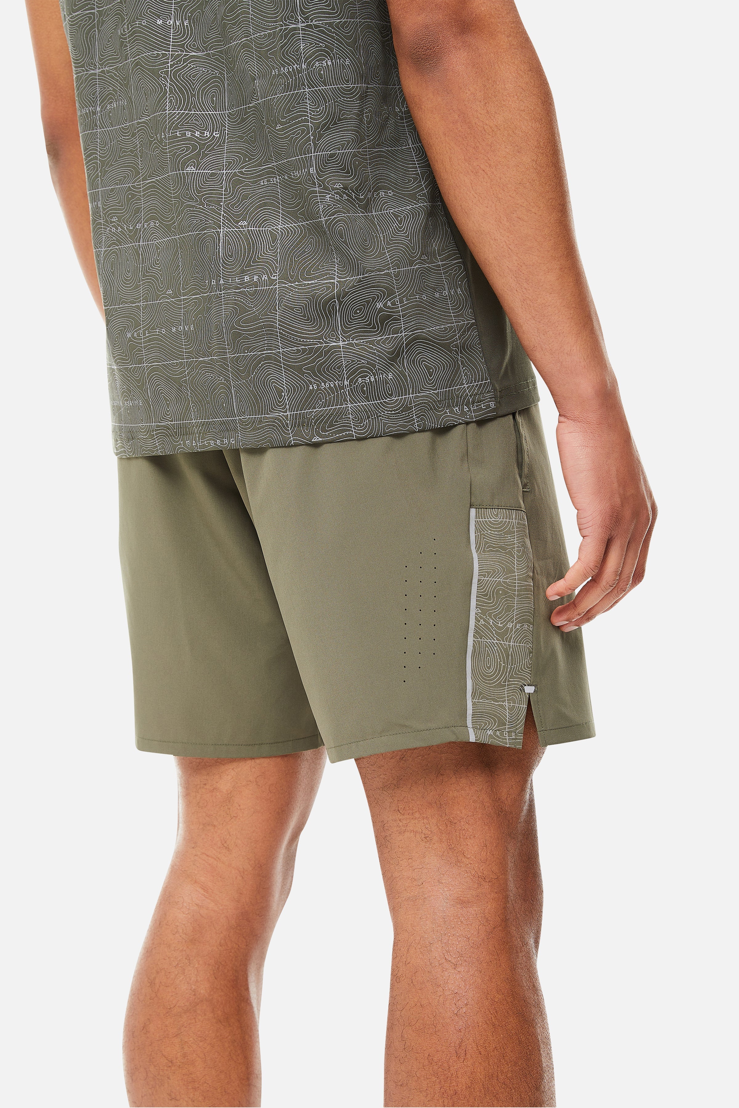 FLIGHT TOPOGRAPH SHORT - KHAKI