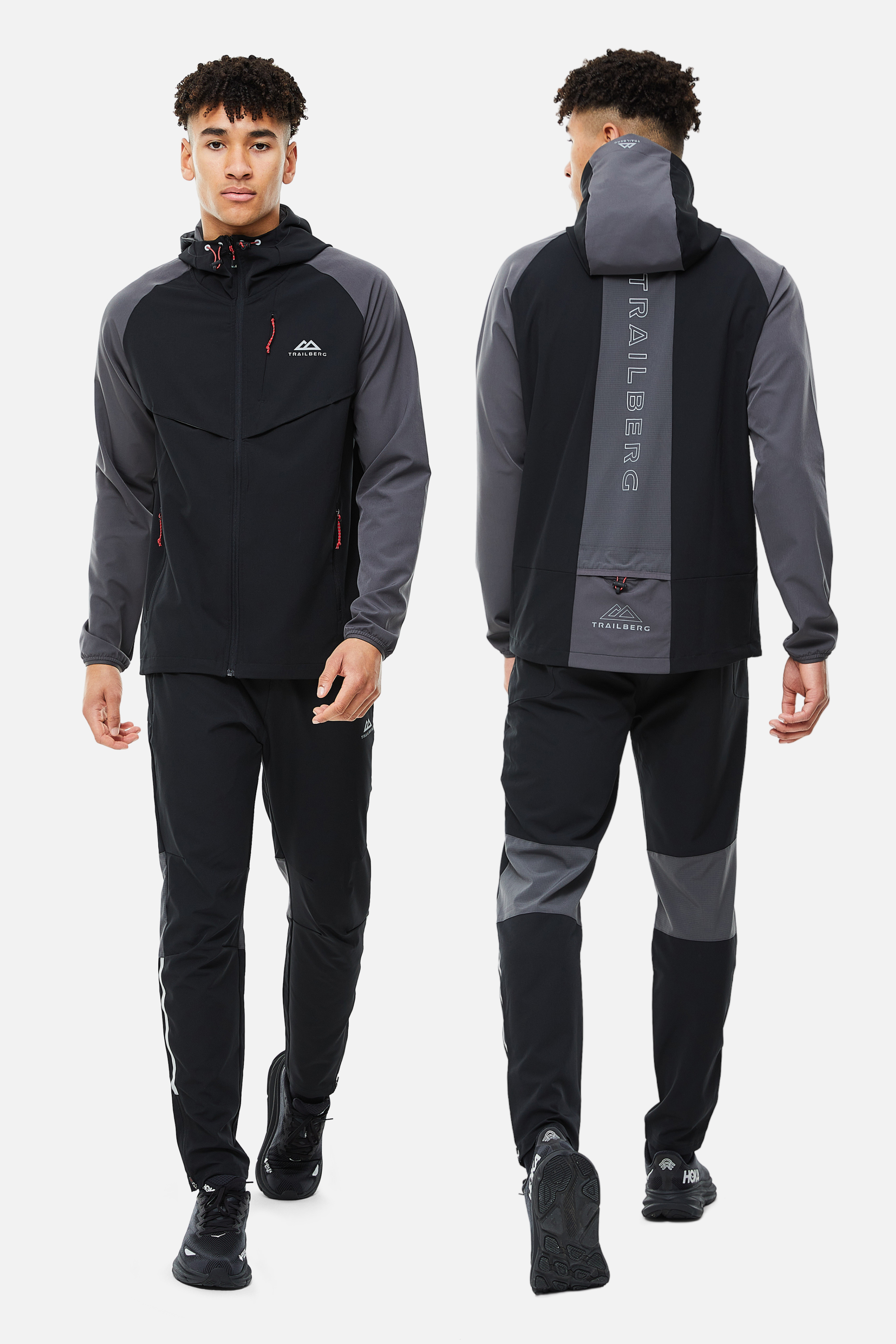 RAPID KEYLINE TRACKSUIT - BLACK/GREY